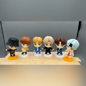 McDonald's 2025 TinyTAN x BTS Happy Meal collectible figures